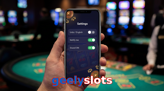 Game list for Geelyslots app section